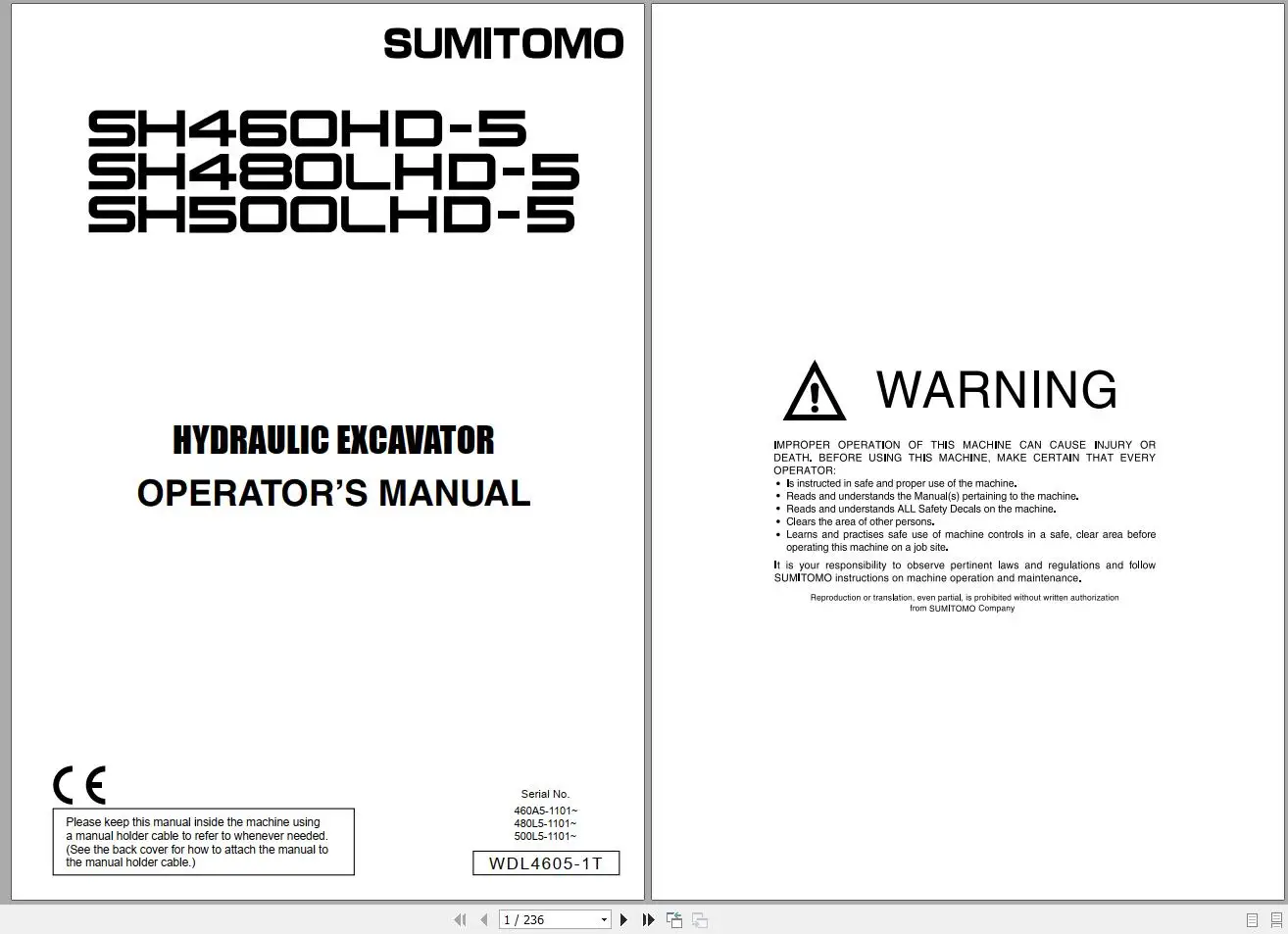 

Гидравлический экскаватор Sumitomo, 4,09 ГБ, PDF-DVD-операторы, руководство по обслуживанию и частью