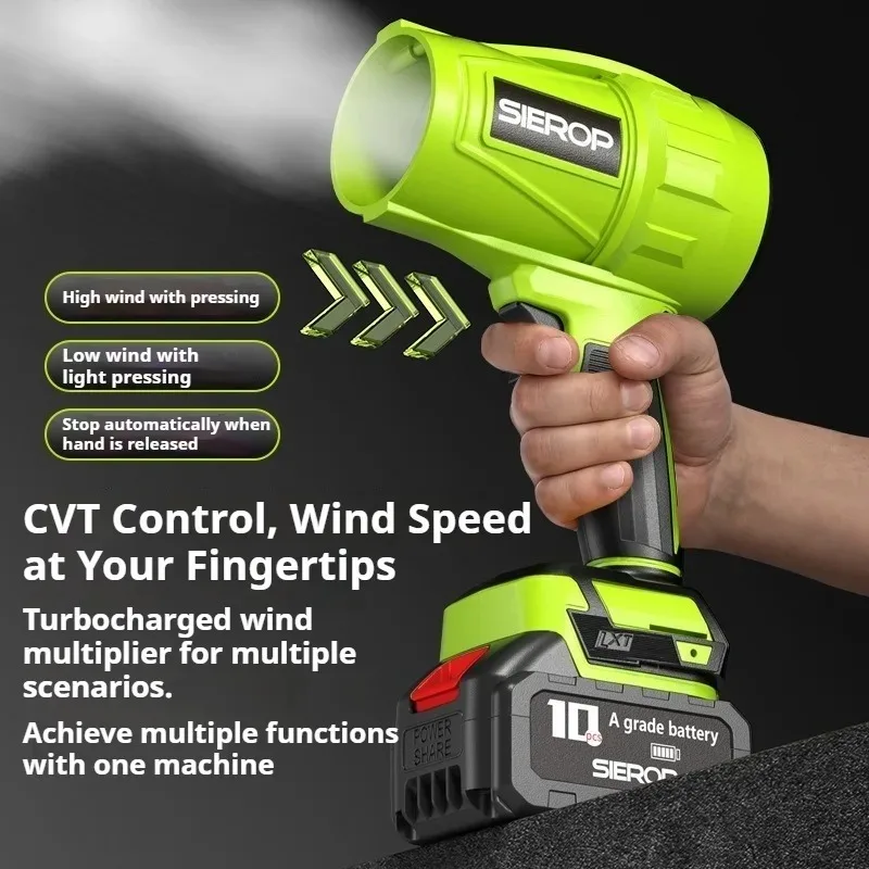 Labor-saving Handheld Jet Blower Fan Industrial Powerful Large Vacuum Cleaner Convenient Dust Cleaning Leaf Blowing Snow Removal