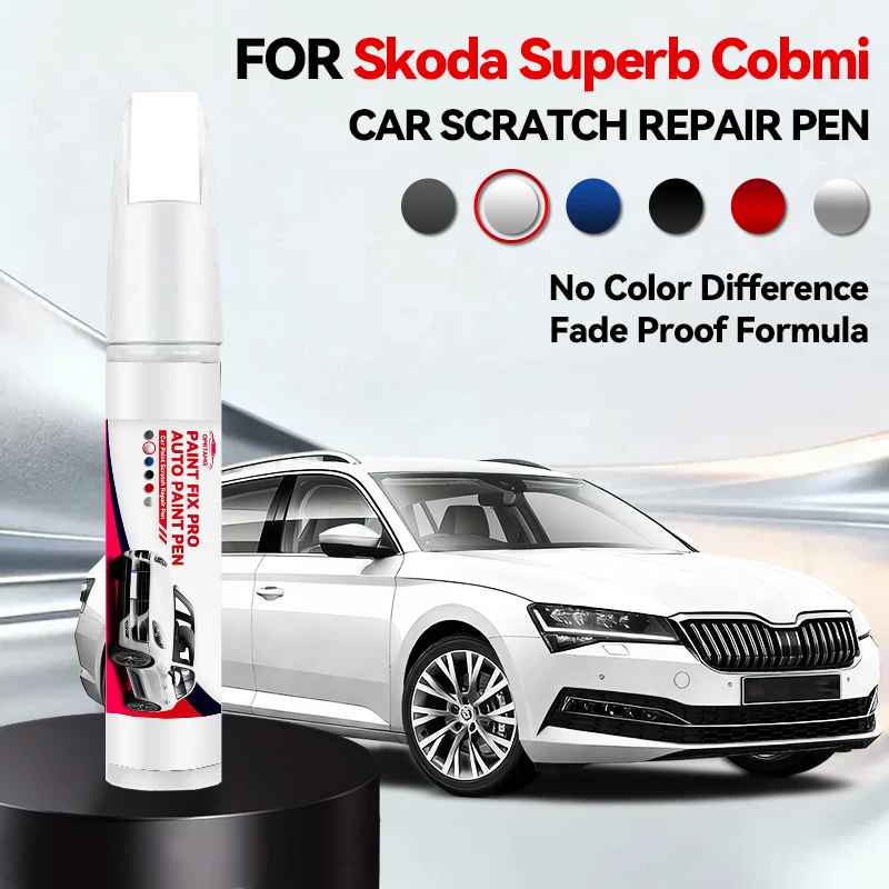 

Ручка-корректор для ремонта лакокрасочного покрытия Skoda Superb Combi 1991-2026, средство для удаления царапин, аксессуары для авто, черный, белый, серебристый, синий, красный