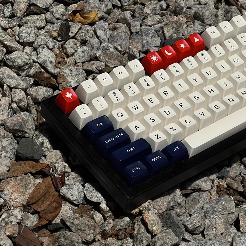 Navy keycaps SA profile Double shot ABS keycap 173keys for Mx switch keyboard