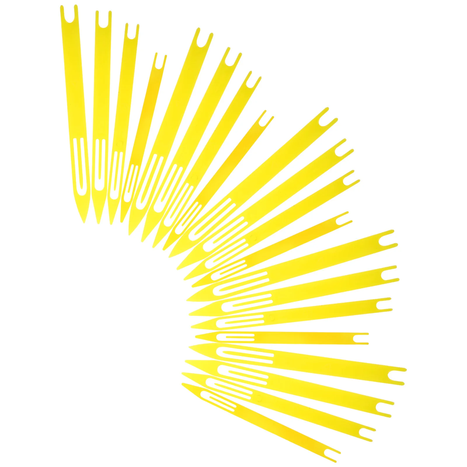 المحمولة الصيد صافي المكوكات أداة إصلاح البلاستيك لصافي الأسماك إصلاح إبرة الحياكة النسيج اكسسوارات الحياكة المكوكات