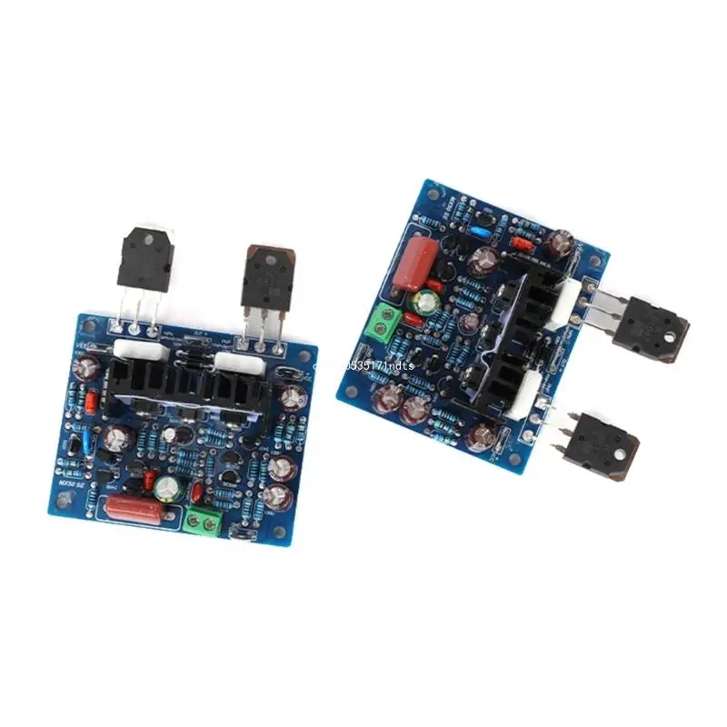 

2pcs HiFi MX50 Amplifier Board KEC 2.0Channel 100W + 100W Stereo Power Amplifier DIY Amp Finished Board Dropship