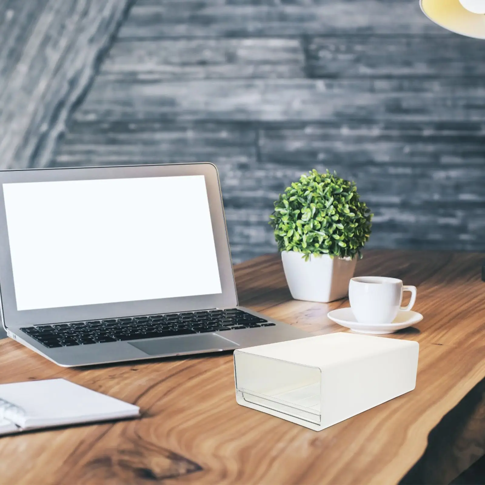 Desktop Drawer Storage Box Large Capacity Organizer Pet Material Pens Student Office Home Stackable Strong