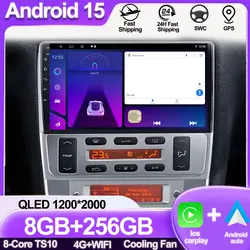 Car Radio Android Auto For Peugeot 406 1995 - 2005 Navigation GPS Car Radio Multimedia Video Player Stereo BT 5G WIFI No 2din