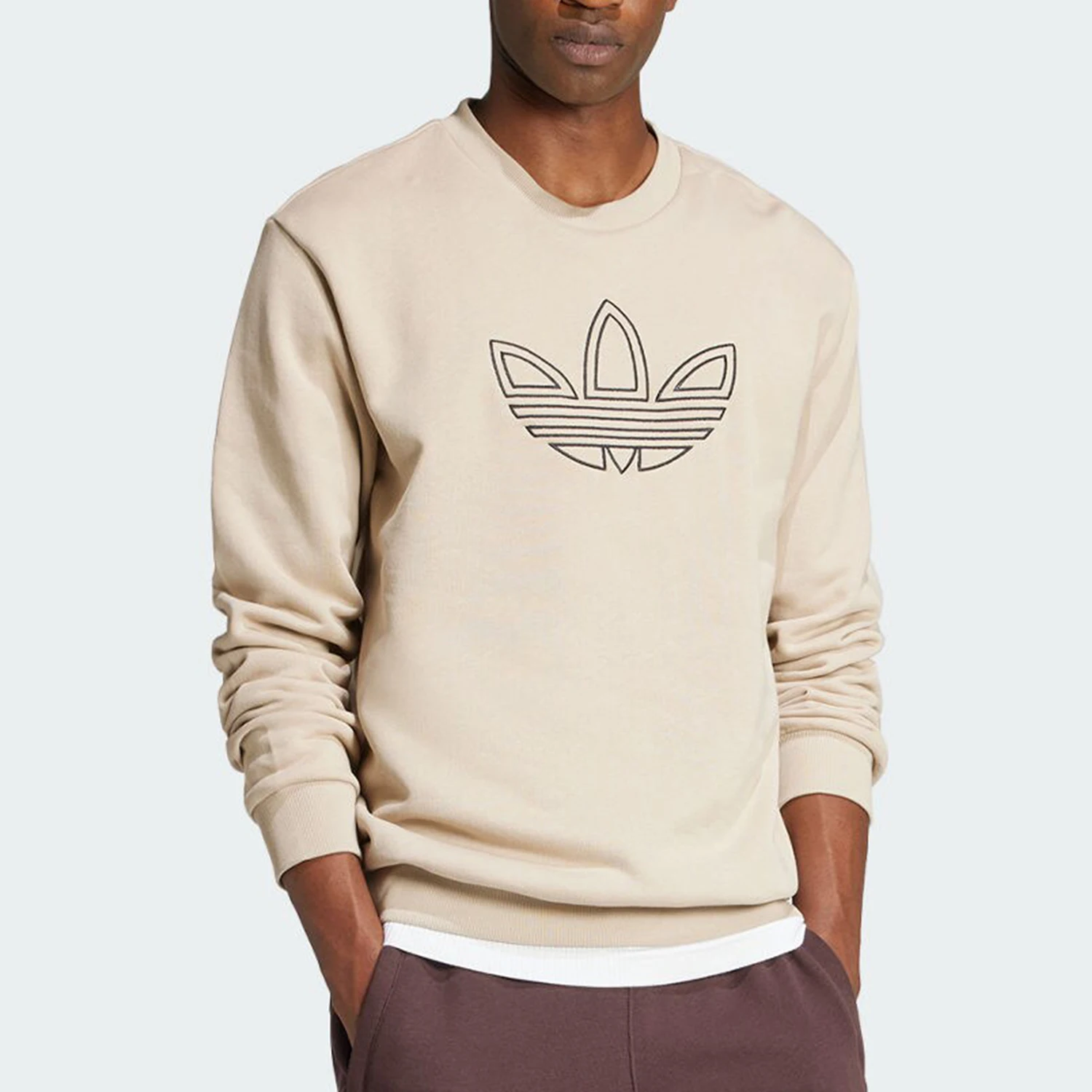 

Adidas Genuine Trefoil Men's Classic Knit Hoodie JJ1512