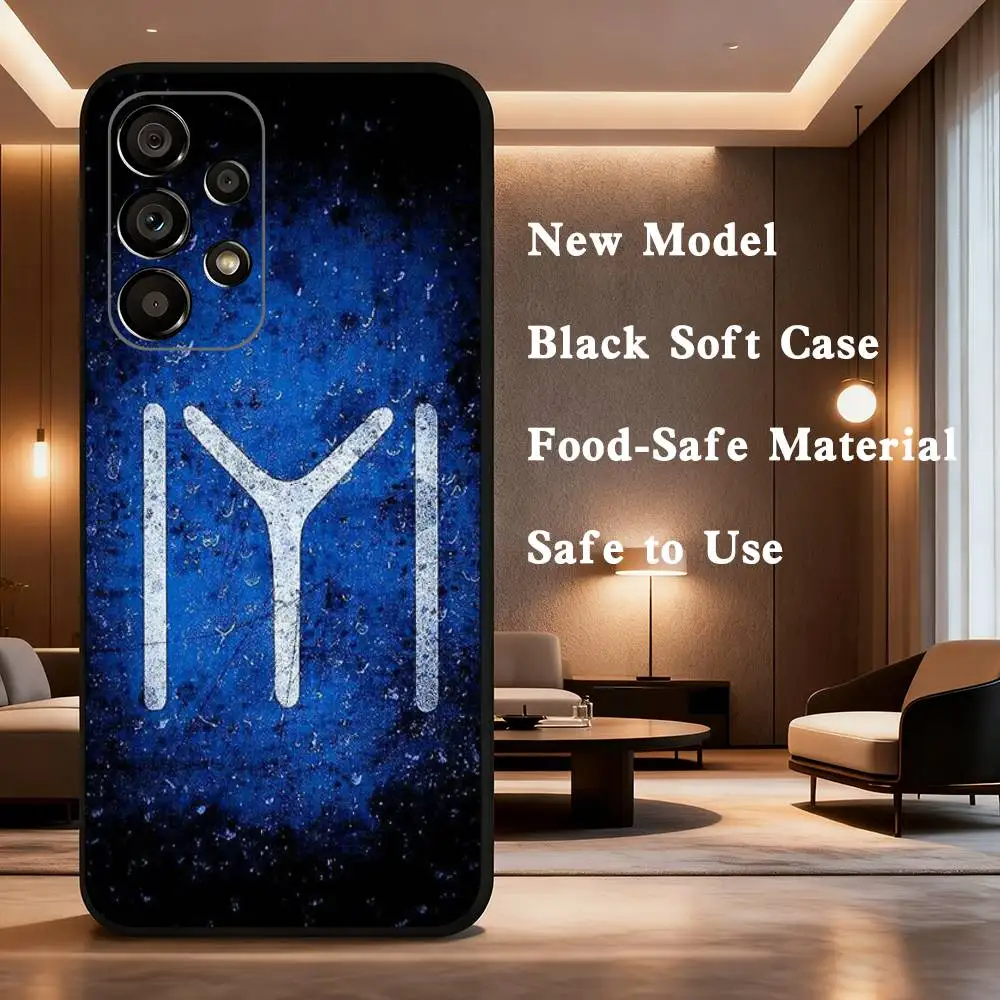 Auferstehung Ertugrul Kayi Flagge Handyhülle für Samsung Galaxy A73,31,32,72,41,53,52,71,22,5G,Note,J7,8,9 Soft Black Cover