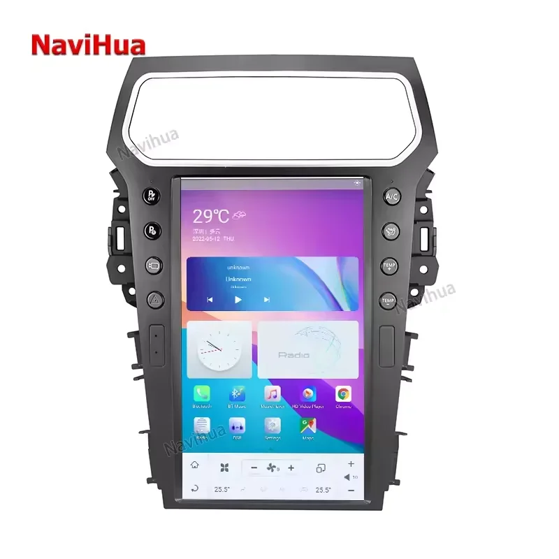 

NaviHua 14.4 Inch 2K Screen For Ford Explorer Android Car Radio Multimedia Auto Headunit Stereo Carplay Monitor GPS Navigation