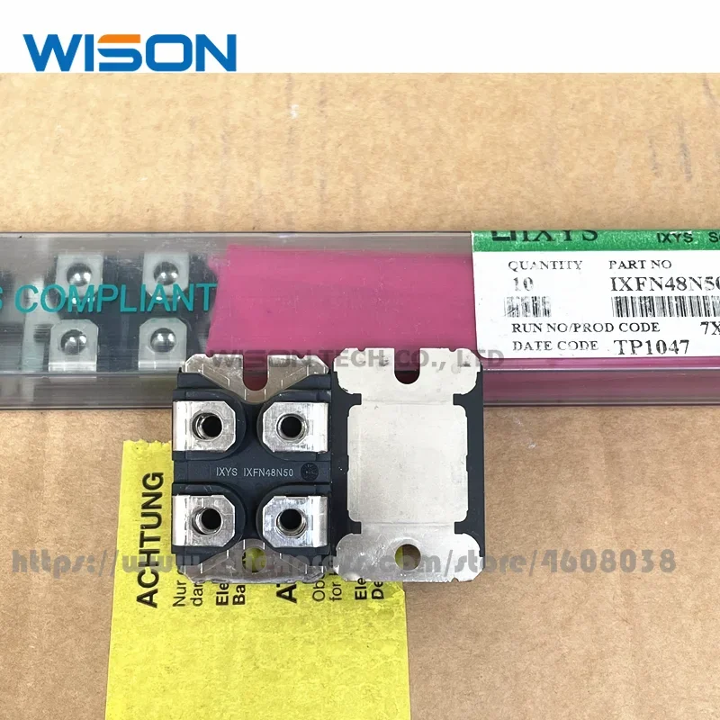 IXFN48N50 IXFN48N50Q IXFN48N60P IXFN48N60 IXFN48N50U2 IXFN48N50U3 IXFN48N55ใหม่ HiPerFET Power MOSFETs โมดูล
