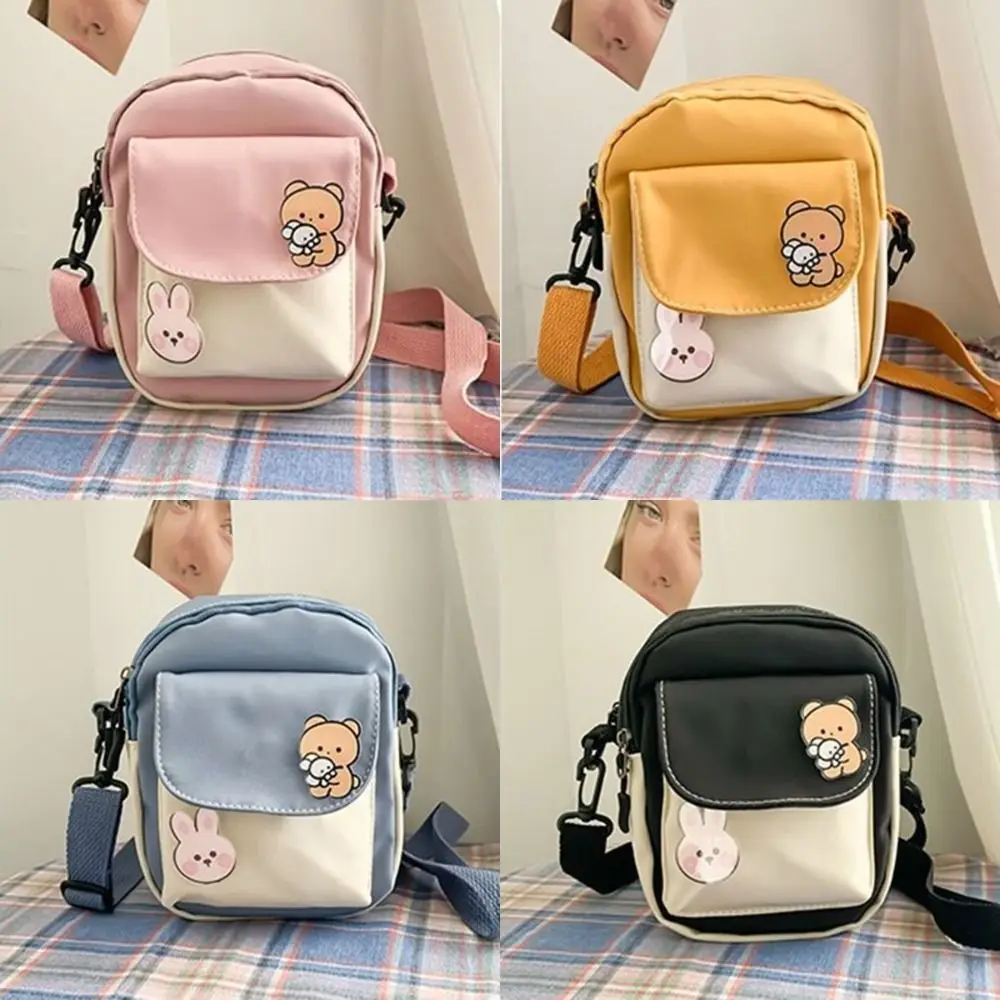 

Small Bag Women Shoulder Bag Cartoon Cute Girl Crossbody Bags Ins Style Fashion Student Messenger Bag Lipstick Coin Storage