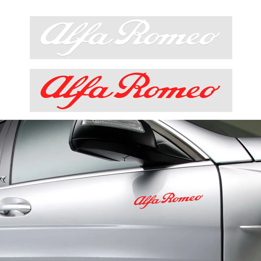 Auto Window Wiper Sport Decal Automobiles Waterproof DIY Decoration Styling For Alfa Romeo Giulietta Giulia GT 159 147 156 Mito