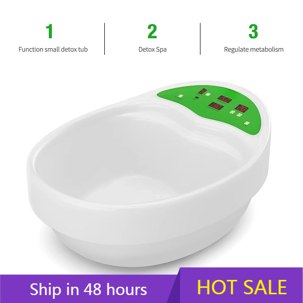 

YTYIN Hot Selling Hydrosana Ionic Detox Foot Spa Ionic Foot Bath Detox Machine Spa Footbath Massager
