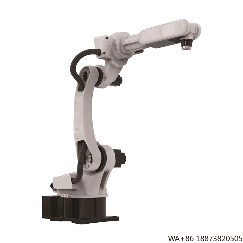 Robô industrial China Fábrica Robô de soldagem automática de 6 eixos com máquina de solda de fibra