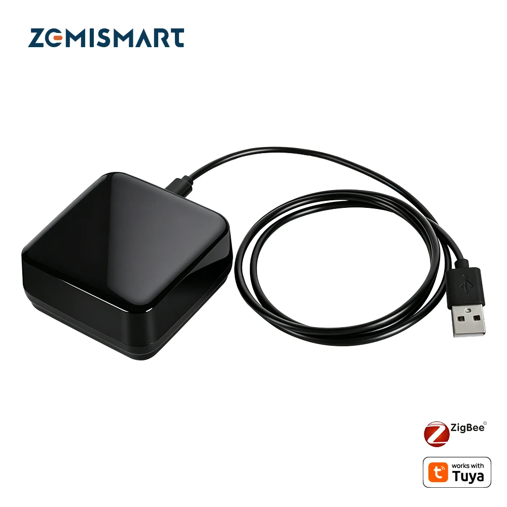 Zigbee Universal Remote IR Remote Smart Home Controller Works with Tuya Share to Homekit HA Google via M6 Air Conditioner TV Fan