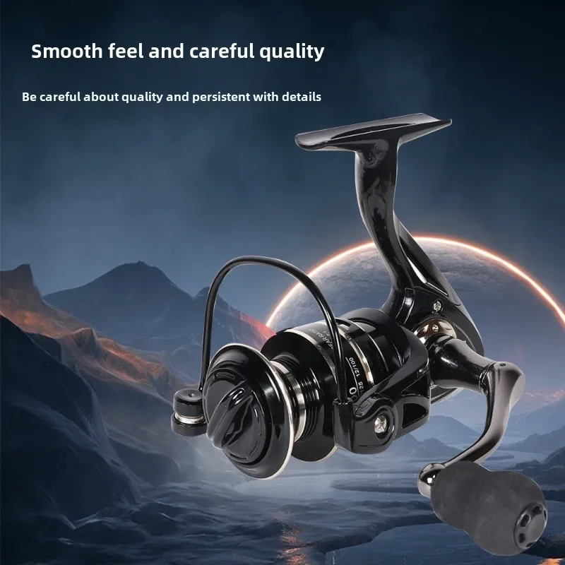 

Professional Ultra-light 1000~ 7000 5.2:1 Gear Ratio Metal Spool Rotary Fishing Reel for Fresh Water and Salt Water