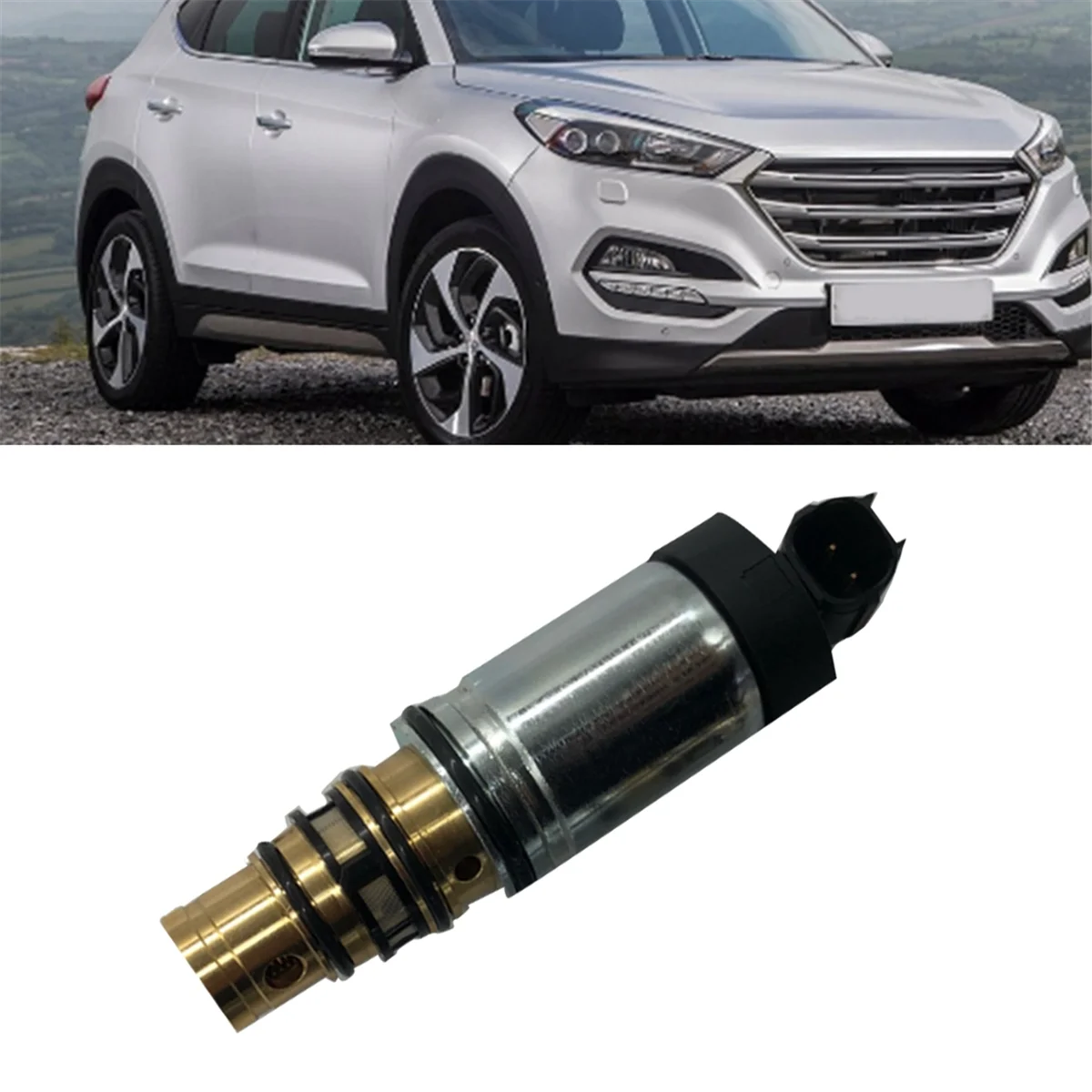 Kompresor A/C mobil katup kontrol elektronik untuk Hyundai Tucson 2010-2015 Kia Sportage