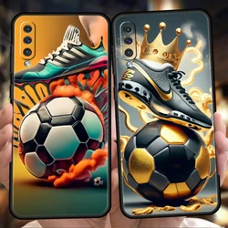 Voetbal Sport Telefoon Hoesje Voor Samsung Galaxy A24 A24 A25 A34 A22 A12 A14 A02 A03 A05 A05 A70 A50 A10 A20 5G Siliconen Hoes