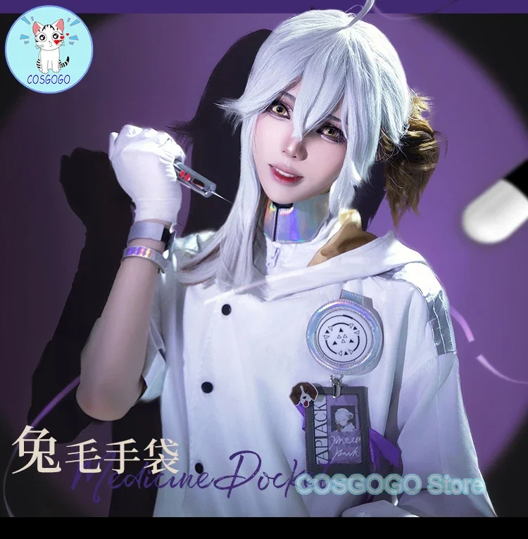 COSGOGO Game Reverse:1999 Medicine Pocket Cosplay Costume Halloween Outfits Women New Suit Uniform Anime Cosplay Full Set