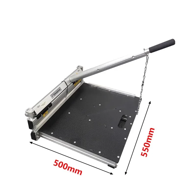 Machine Manual Shearing Cutting Cutter Plate Shear Bending Iron Sheet Guillotine Hydraulic Metal Flooring Cutter / Floor Tools