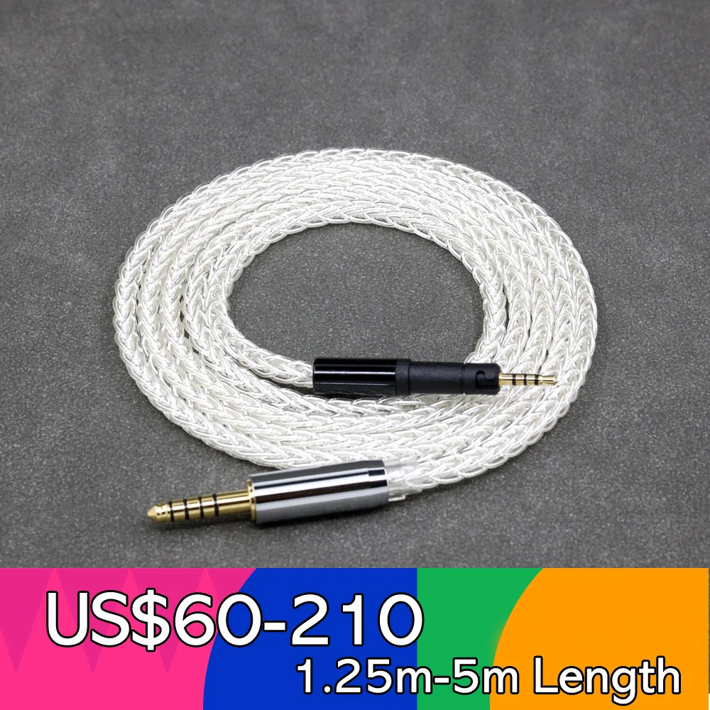 8 Core 99% 7n Pure Silver Palladium Earphone Cable For Sennheiser HD599 HD569 HD 560S HD559 hd560s LN008410