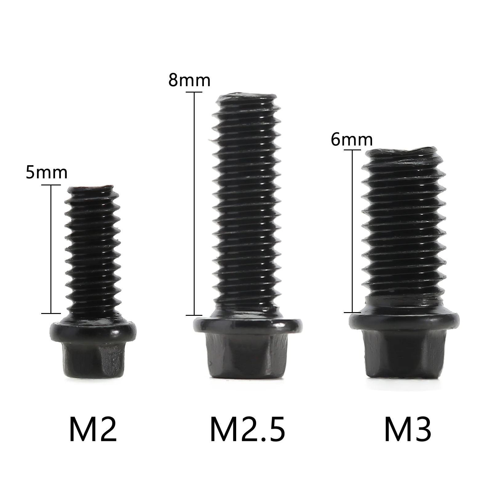INJORA M2 M2.5 M3 Stahlskala Beadlock Ring Schrauben 1,9 2,2 Felgen für 1/10 RC Crawler Auto TRX4 Axial SCX10 AXI03007 VS4-10 – Detail 4