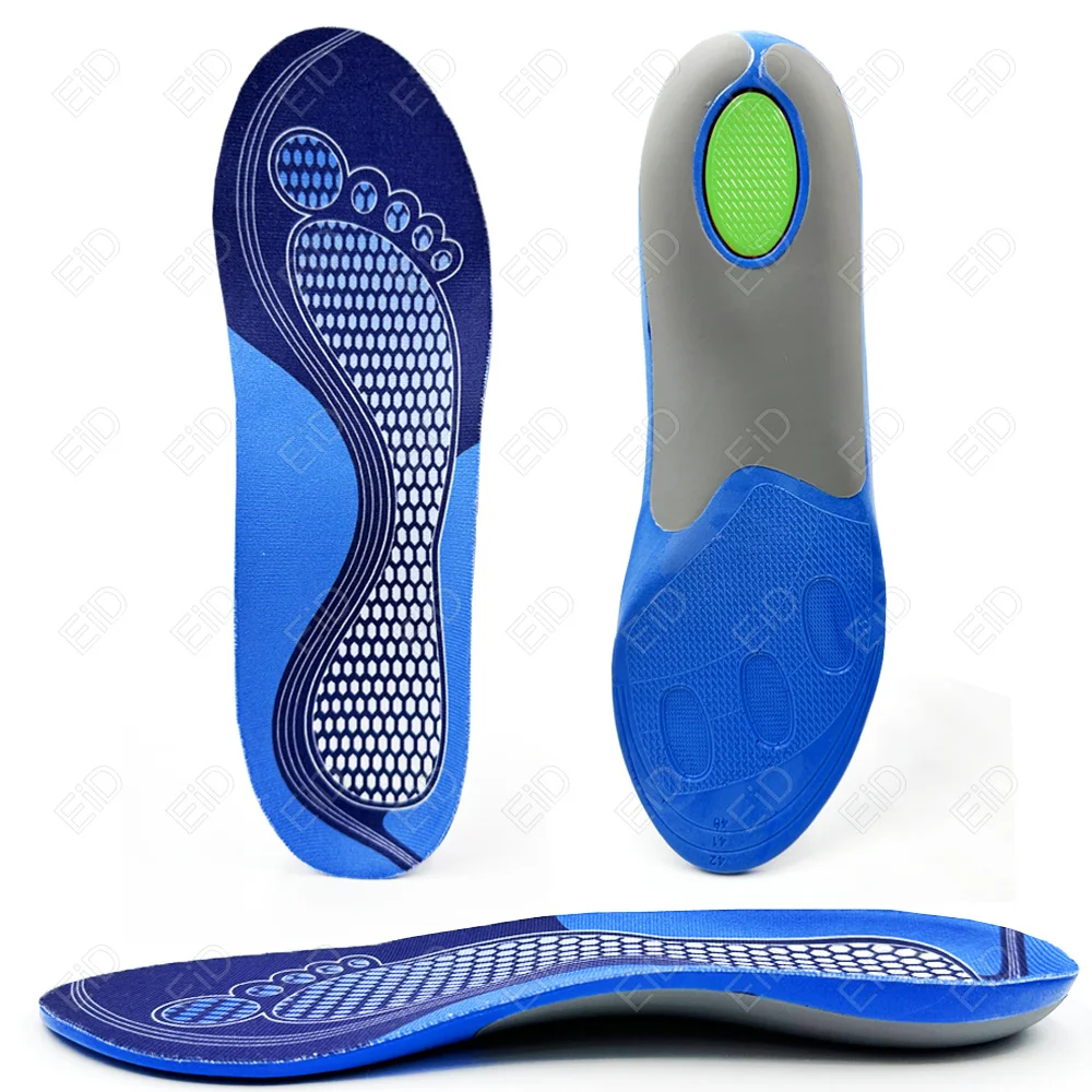 High-grade Sport Insoles for Shoes Sole Shock Absorption Cushion Running Arch Support Pads for Feet Man Women Orthopedic Insole