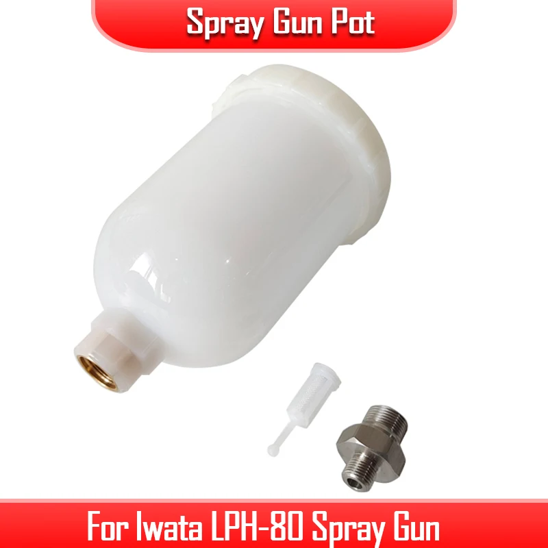 

Spray Gun Pot For Iwata LPH-80 Spray Gun Pot Car Small Repair Spray Gun Plastic Pot 250ml Paint Spray Gun Can