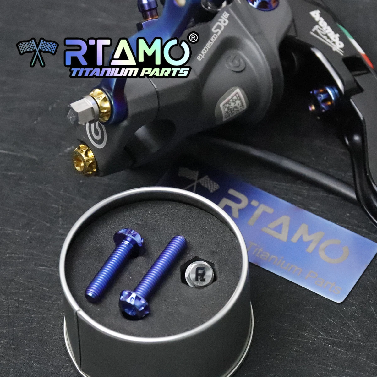 RTAMO M6X15/20/25/30 mm Gr5 Titan-Diebstahlschraube für Motorrad-Modifikation, hochfester Sicherheitsverschluss (1 Satz) – Detail 2