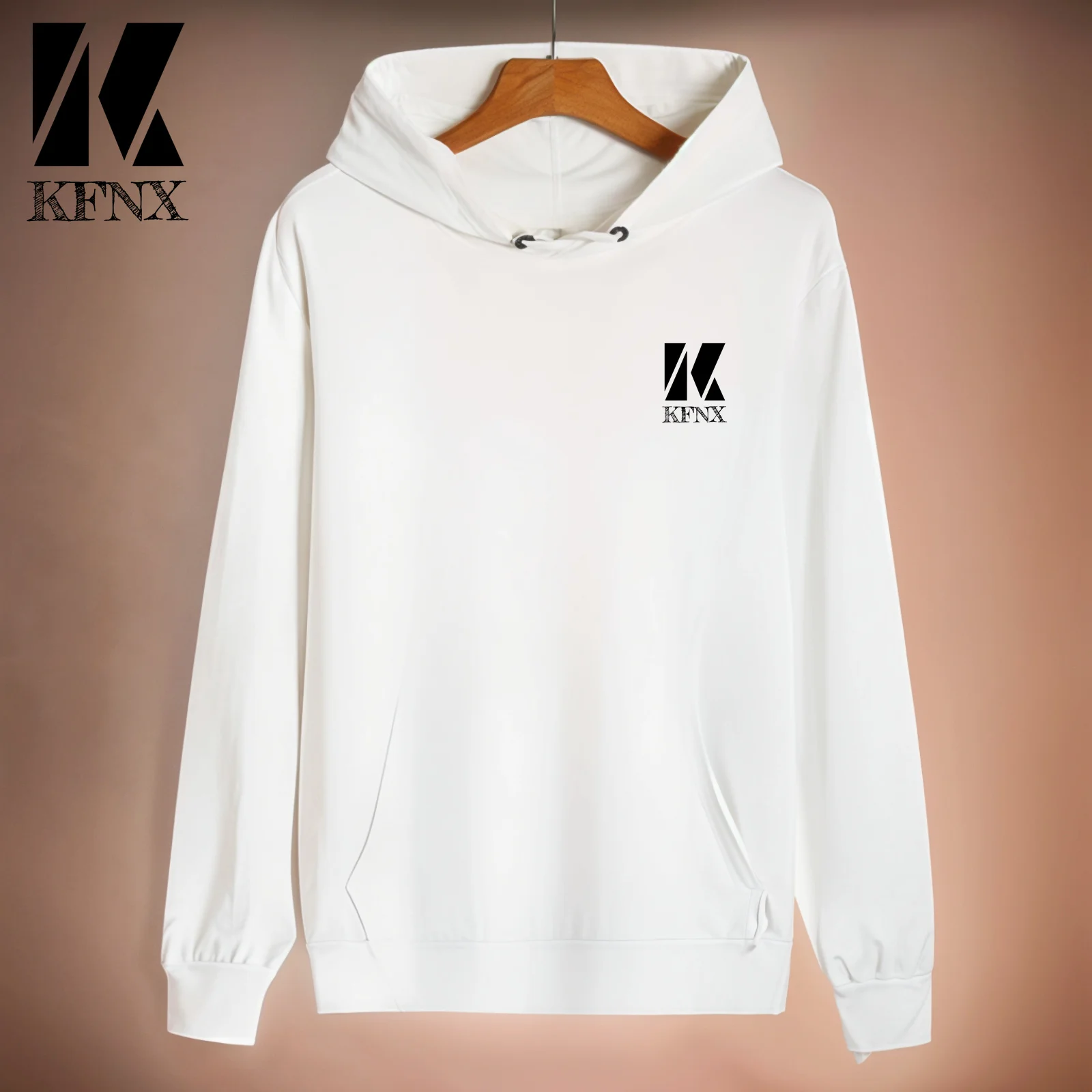 

Brand KFNX fashion pullover hooded sweatshirt and sweatpants men's hoodie casual 2024 new autumn street trend men's two pieces