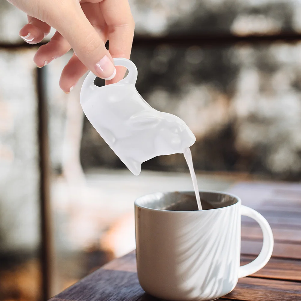 

2Pcs Ceramic Rabbit Milk Jug Sauce Cup Creamer Pitcher for Home Hotel Kitchen Use Ceramic Jugs Creamer Pitcher