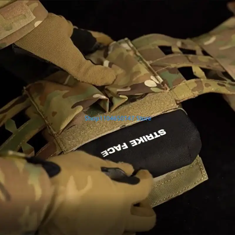 2Pcs Vest Side Liner Pads Paintball Vest Side Protective Plates Pad, 5.7x5.7inches