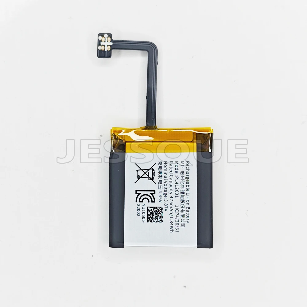 Original Replaces 475mAh PL412631 Battery For Huami AMAZFIT GTR 4 A2165 A2166 Smart Watch