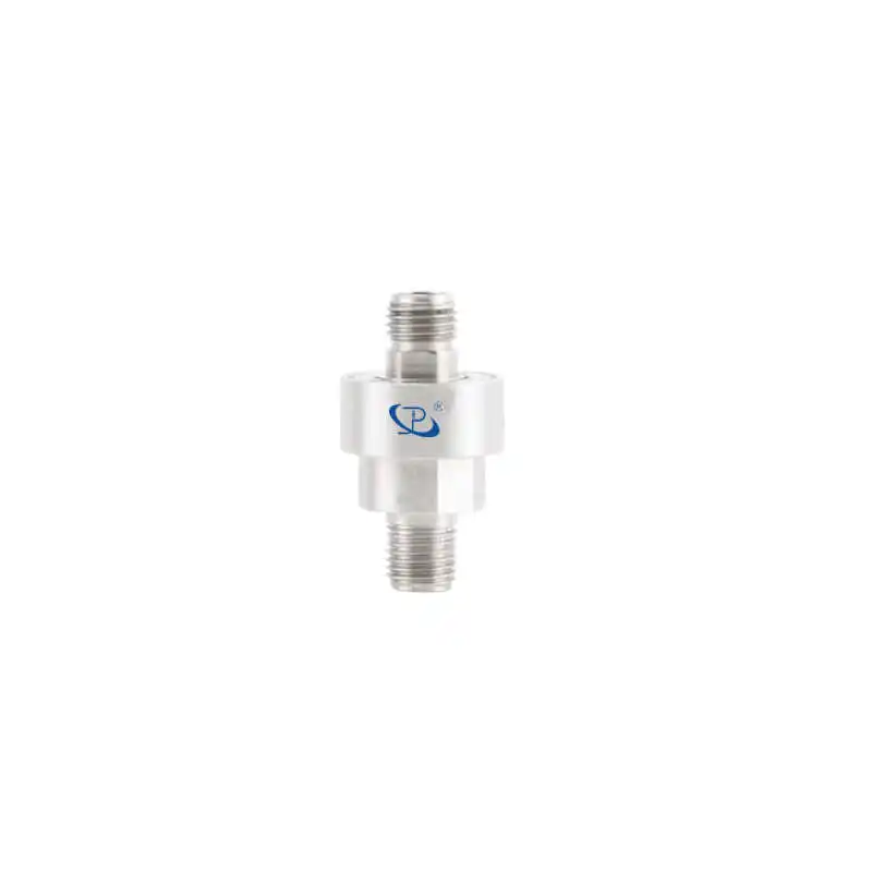 High Frequency Small Size 360 Degree Rotary Slip Ring Single Channel DC to 18 GHz Electrical Connector for Contact Materials
