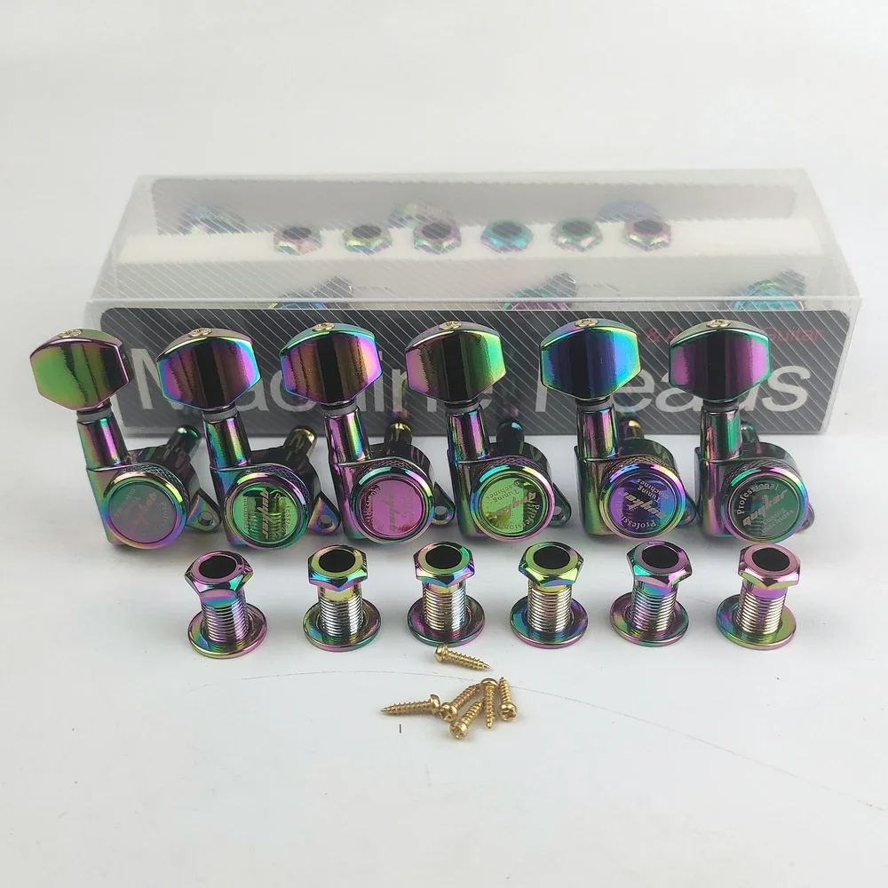 Guitar Locking Tuners -1:18 Lock String Tuning Key Pegs Machine Head Replacement for ST TL SG LP-