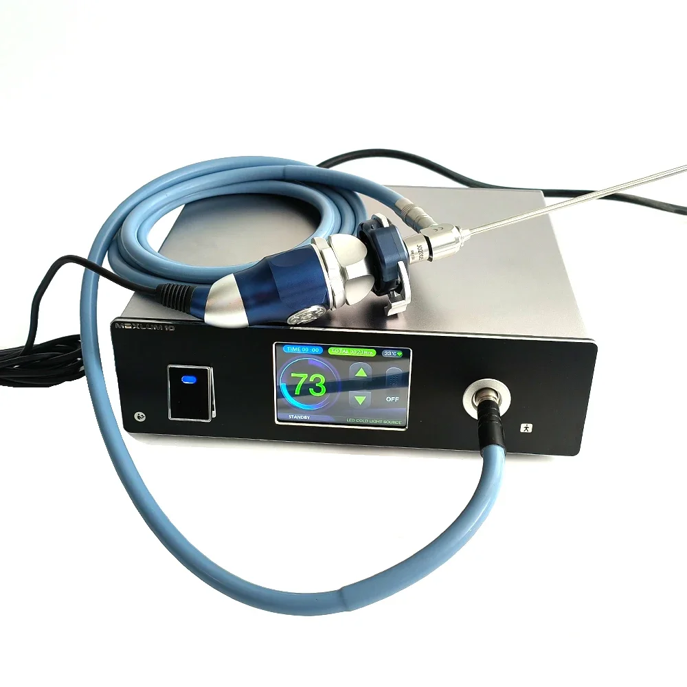 Manufacturer Price 100W Surgical Medical Light Source For Rigid ENT Laparoscope System