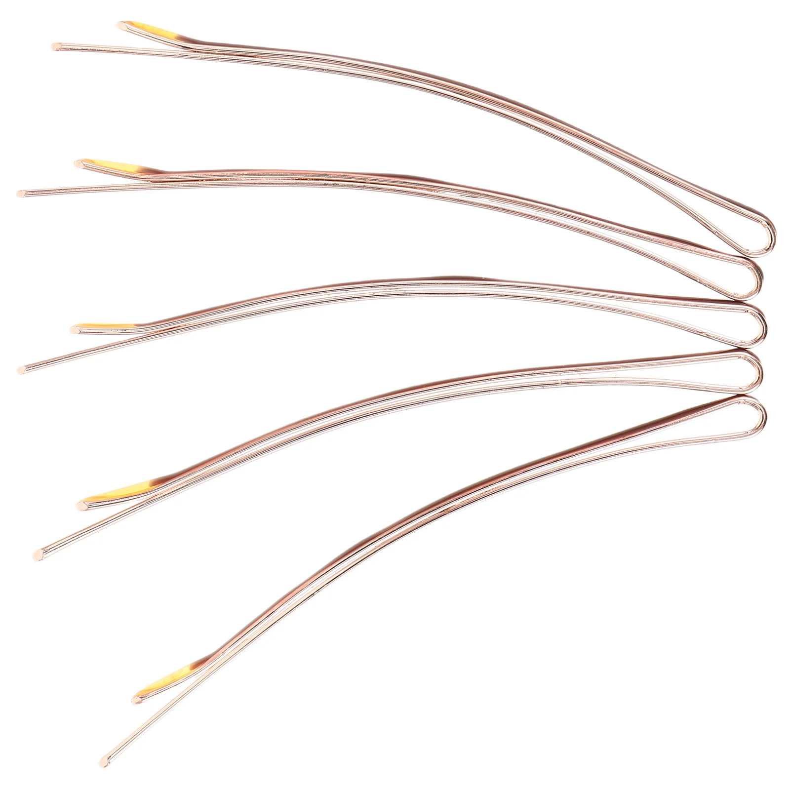 

5Pcs Elegant Duckbill Hair Clips Women Flat Metal Bobby Pins Secure Non-Slip Hair Styling Clips Updos Bobby Pin