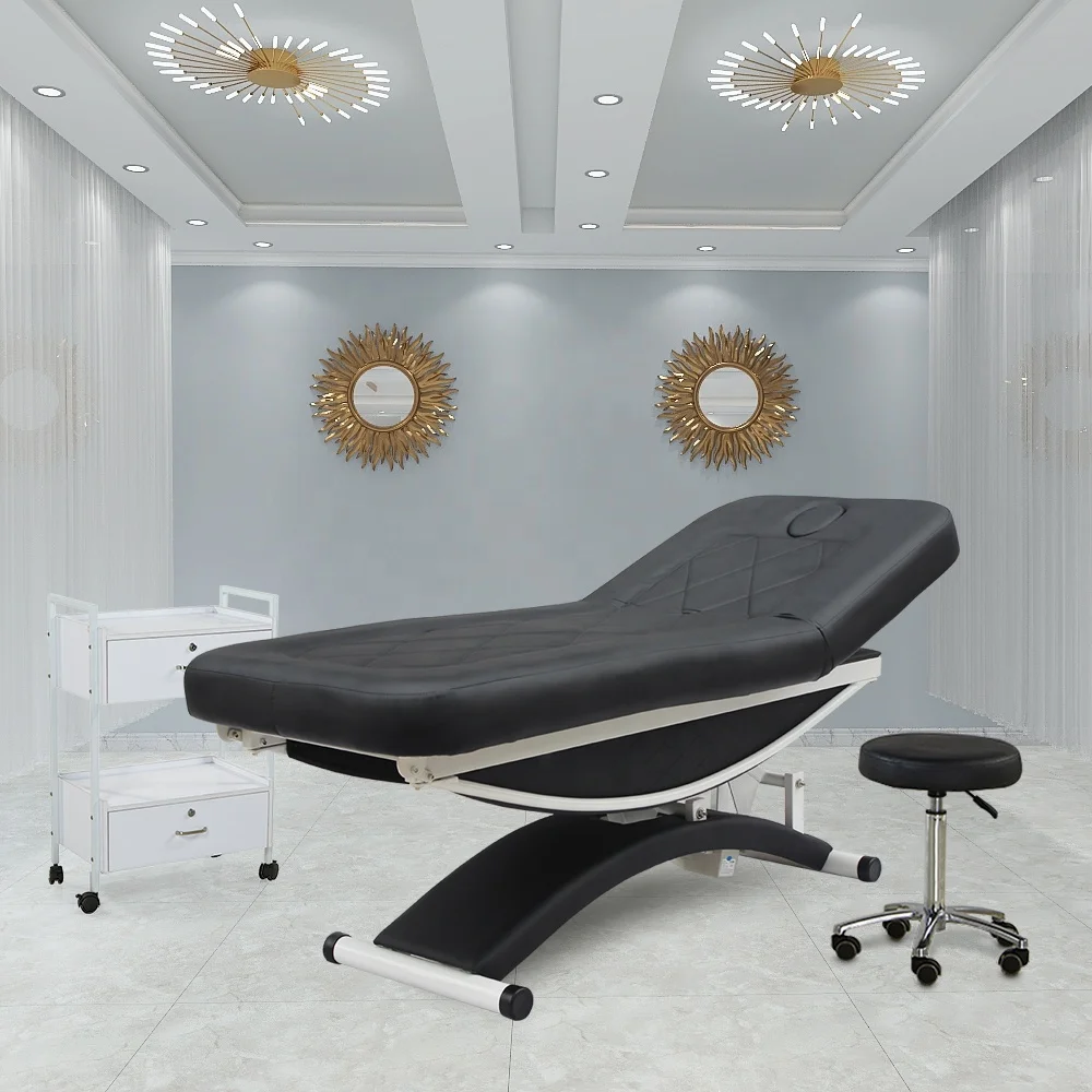 

Beauty BedHotsale Adjustable Luxury Modern Treatment Electric Best Spa Cosmetic Beauty Salon Massage Table Facial Bed