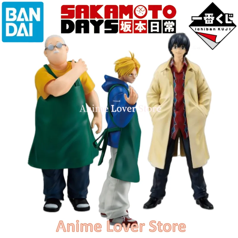 

In Stock Original Bandai Ichiban Kuji SAKAMOTO DAYS Vol.1 Taro Sakamoto Shin Asakura Nagumo Yoichi Anime Action Figure Toys