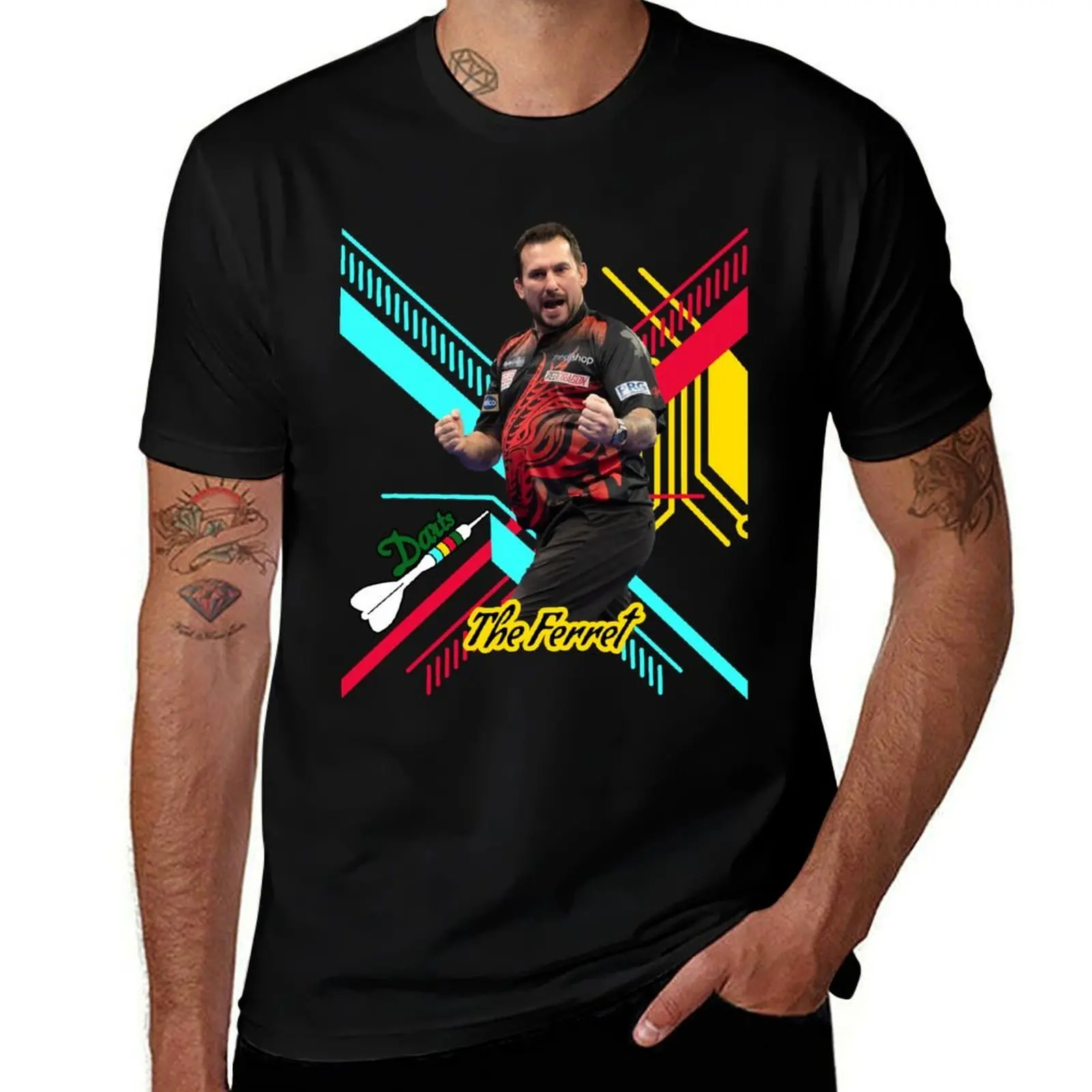 Jonny Clayton The Ferret T-Shirt Comfortable Work Wear Tee T-Shirt