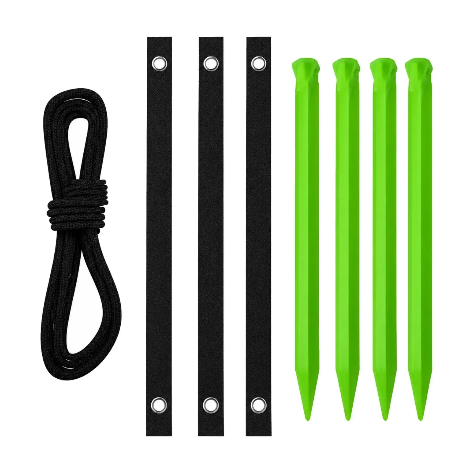 Tree Support Anchoring Kit Wind Resistant Sapling Support Kit Lightweight for Outdoor, Garden, Landscaped Beds