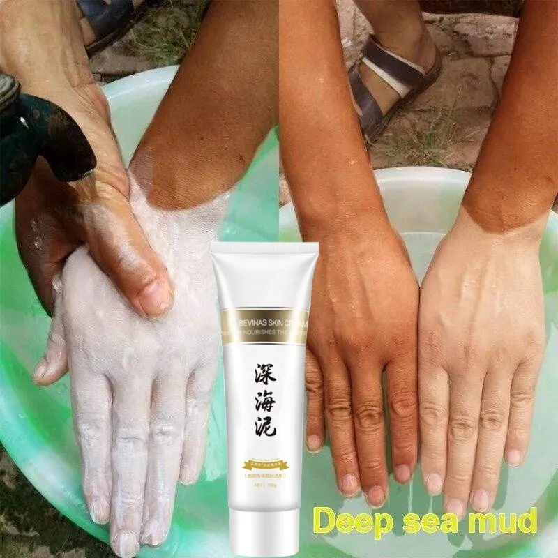 Deep Sea Mud Moisturizing Exfoliating Cream Brightening Cleans and Removes Dirt and Dead Skin