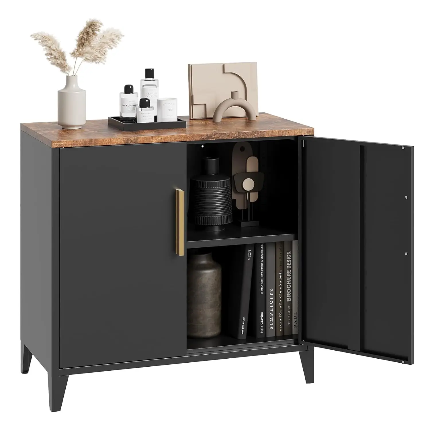 

Office Storage Cabinet Sideboard Buffet Cabinet with Storage, Entryway Cabinet for, Customized