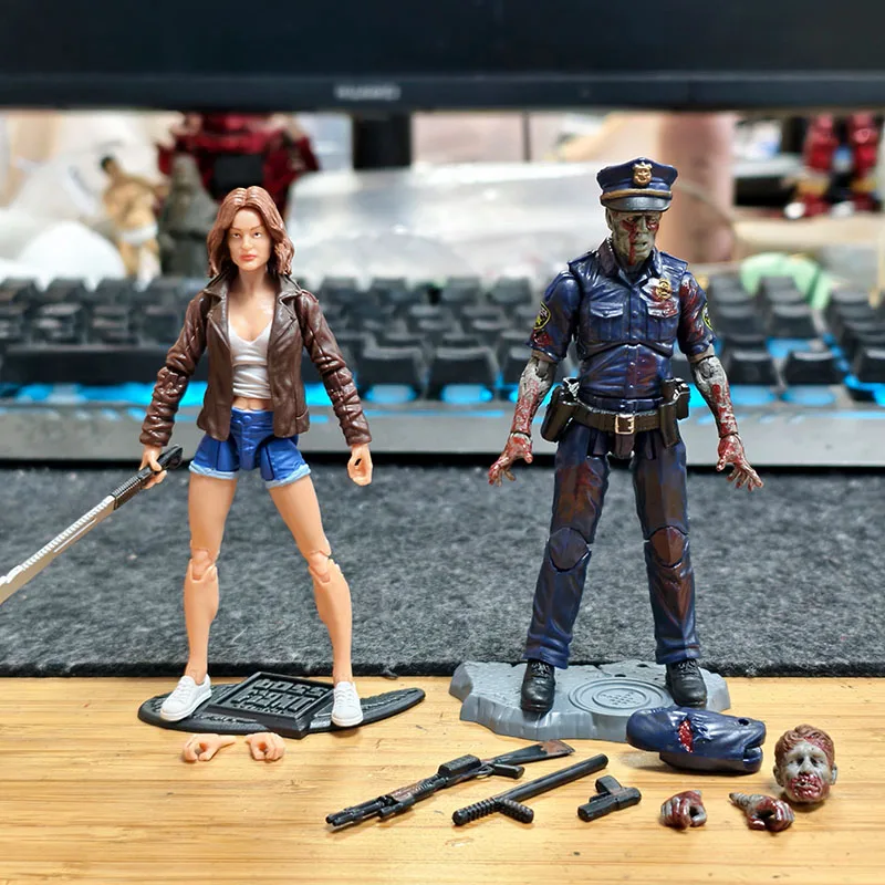 

Inventory authorized BFS zombie Z series second wave zombie police survivor female 1/18 movable figurine model toy collectible