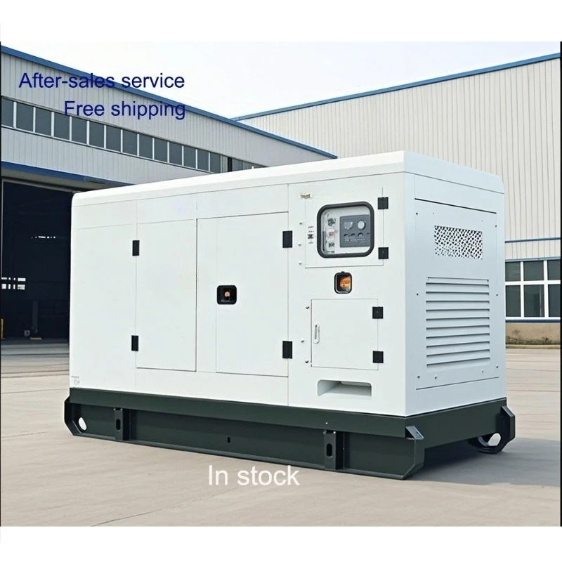 3-Phase Silent Diesel Generator Set 50Hz 30kw-120kw Refined DC Output Brand Engine 220v-400v Frequency 60Hz