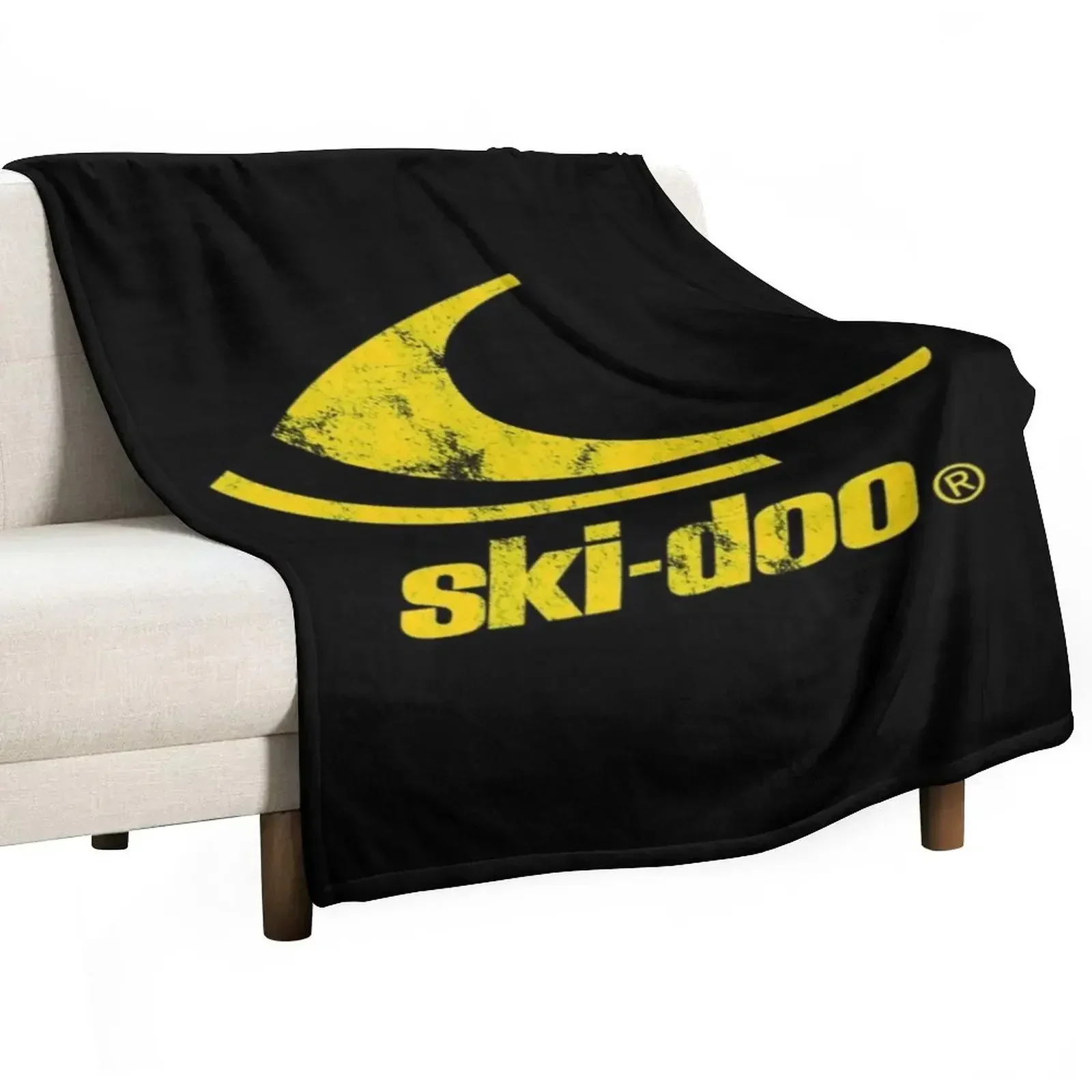 

Ski Doo T-ShirtSki Doo Classic Throw Blanket Kid'S Sofa Throw funny gift heavy to sleep Blankets