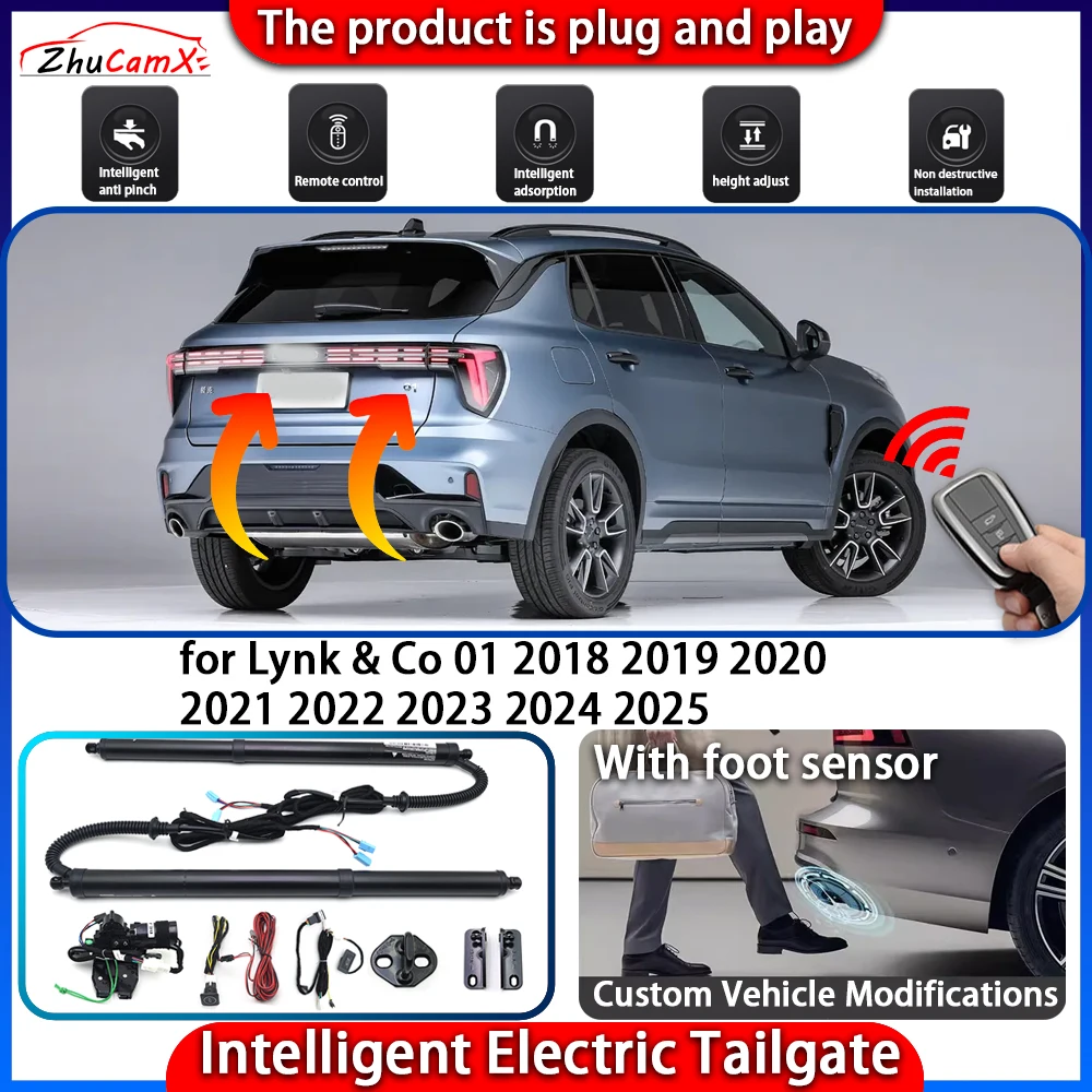 

Smart Powered Tailgate System for Lynk & Co 01 2018 2019 2020 2021 2022 2023 2024 2025 Automatic Intelligent Trunk Lift Kit