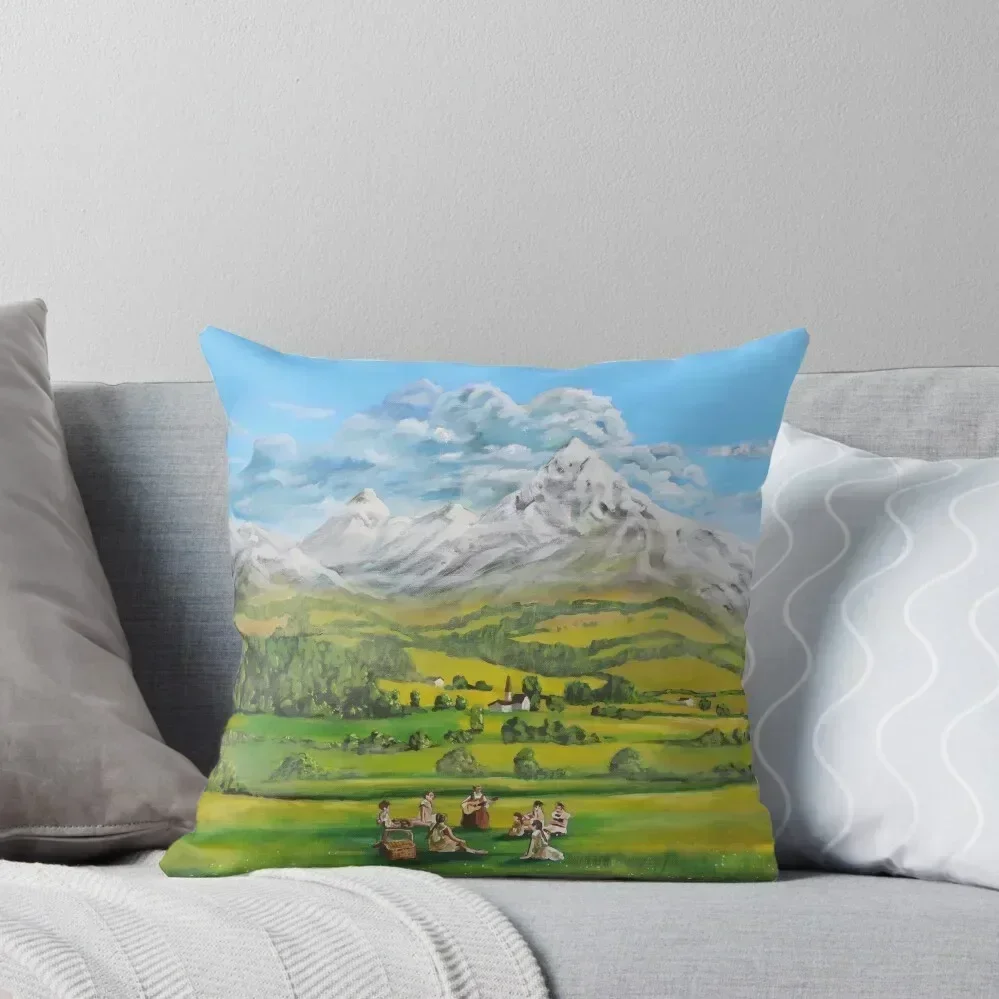 

The Sound of Music oil painting Throw Pillow Pillow Cases Decorative pillows decor home Cushion Child Covers For Sofas pillow