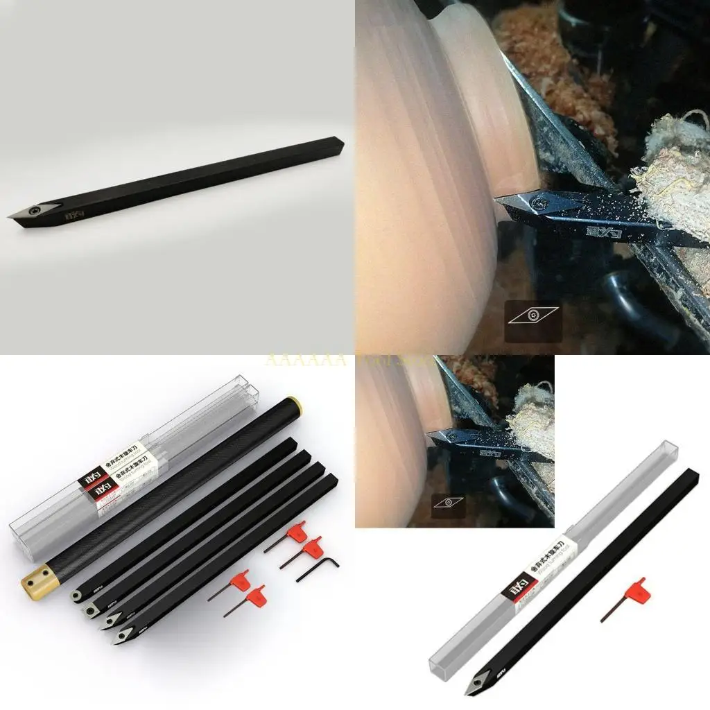 

A2BE 1Set Hollowing Turning Tool Rotary Diamond for Head Arbor for Sharp