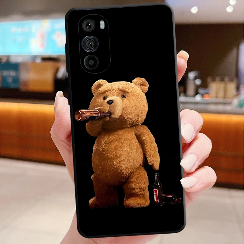 

Phone Case For Motorola Edge 50 40 Pro 60 50 40 30 Ultra Neo Fusion Moto G85 G72 G53 G54 G84 G13 G32 Bear
