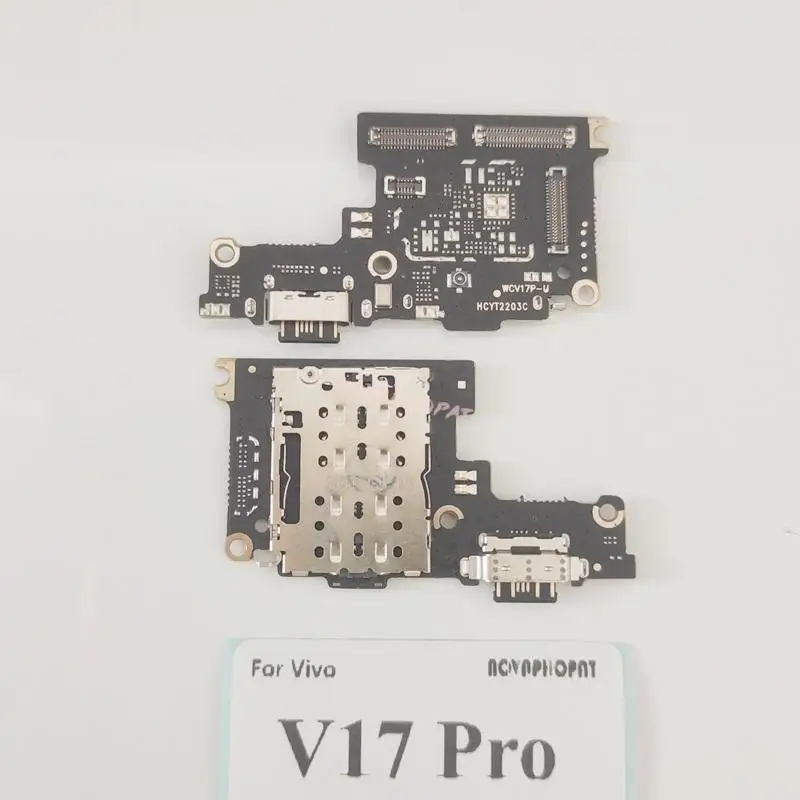 For Vivo S1 / V15 / Y7s / S1 Pro / V15 Pro / V17 / V17 Pro USB Dock Charger Port Plug Headphone Audio Jack MIC Charging Board