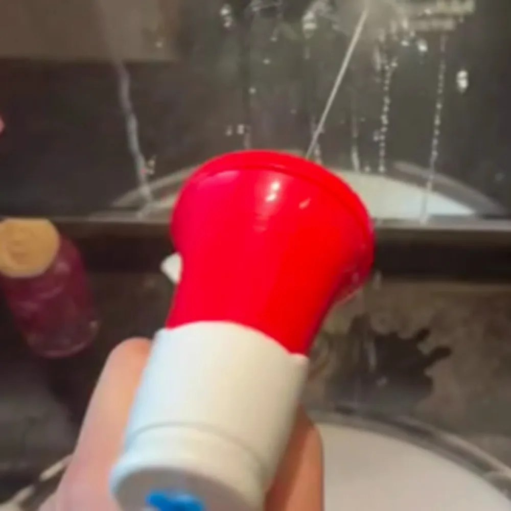 Spritzspray für Kinder, Trompete, Wasser, Handheld, Kunststoff, Trompete, Wasserspray, Spielzeug, niedlich, einfach zu füllen, Horn, Wasserspiel